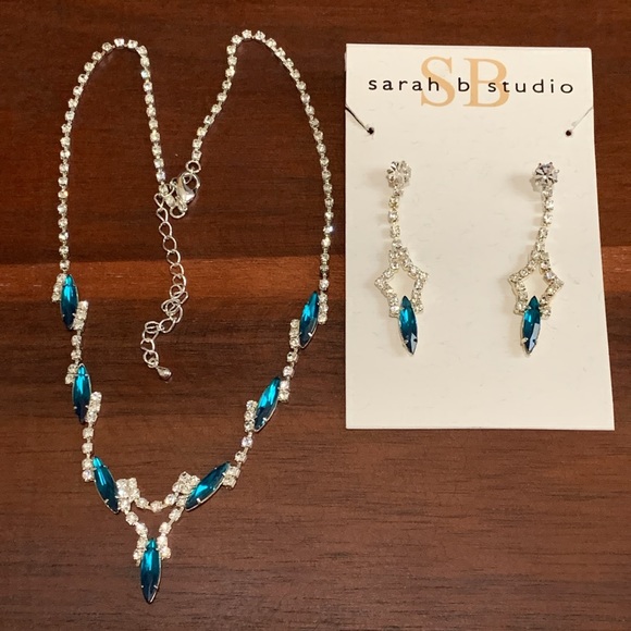 Sarah B Studio Necklace and Earring Set - Picture 1 of 5